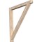 Ekena Millwork Traditional Craftsman Smooth Outlooker, Douglas Fir, 5 1/2"W x 48"D x 48"H OUT06X48X48TRA04SDF - alternate 1